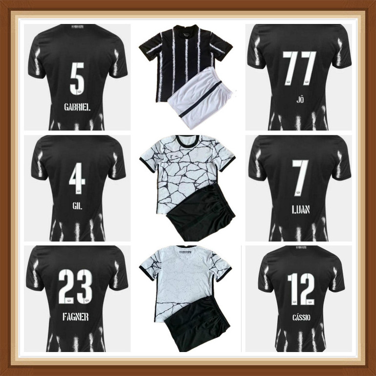 2021 Corinthians RONALDO SENNA Soccer Jersey 20 21 Paulista home #10 JADSON Maillots de football shirt PABLO BALBUENA FAGNER RODRIGUINHO KAZIM uniform, Black;yellow
2021 Corinthians RONALDO SENNA Soccer Jersey 20 21 Paulista home #10 JADSON Maillots de football shirt PABLO BALBUENA FAGNER RODRIGUINHO KAZIM uniform, Black;yellow