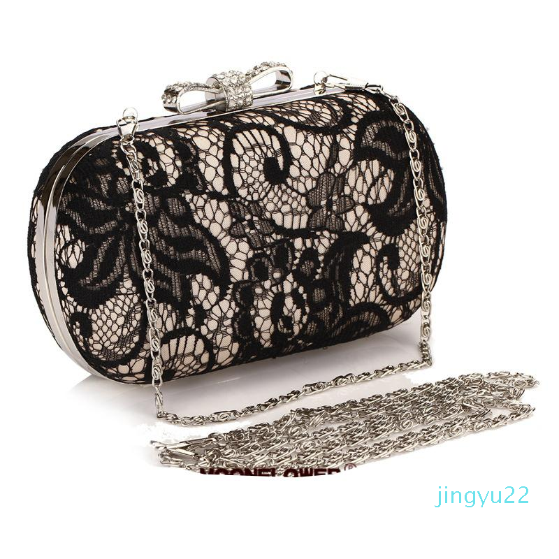 Designer-Evening Bags Design Female Bag Tide Purse Lace Butterfly Silk Satin Handbag Fashion Women Messenger Shoulder, Black sliver
Designer-Evening Bags Design Female Bag Tide Purse Lace Butterfly Silk Satin Handbag Fashion Women Messenger Shoulder, Black sliver