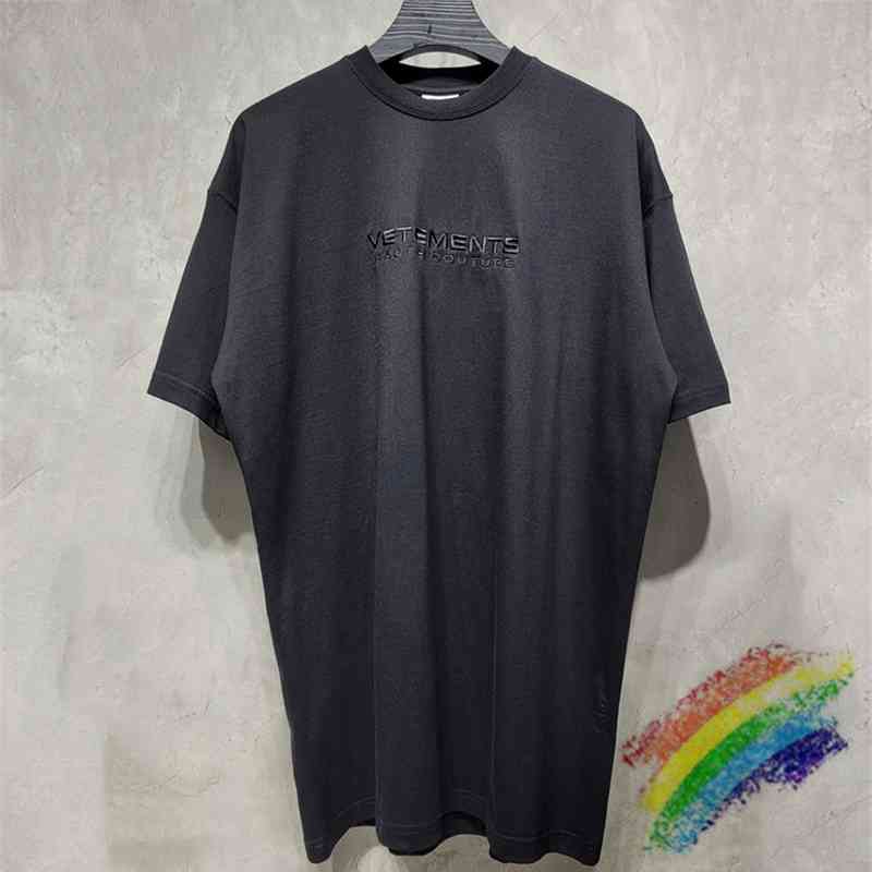 Men' T-Shirts High quality shirt of the embroidery high stitching summer style vetements men' women 1:1, 22
Men' T-Shirts High quality shirt of the embroidery high stitching summer style vetements men' women 1:1, 22