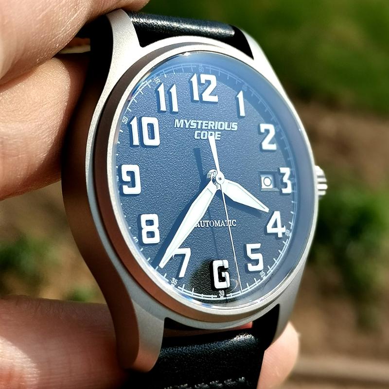 Wristwatches Titanium Watch Men NH35 Automatic Mechanical Wristwatch Retro Self Winding Sapphire Crystal Luminous Clock Relojes Hombre, Green
Wristwatches Titanium Watch Men NH35 Automatic Mechanical Wristwatch Retro Self Winding Sapphire Crystal Luminous Clock Relojes Hombre, Green