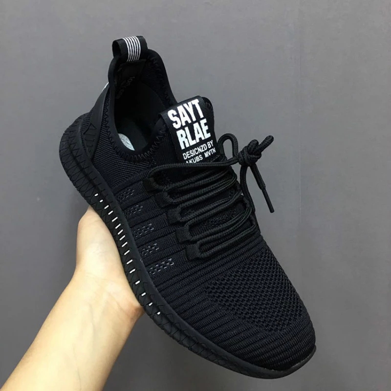 Dropshipping Fashion Sneakers Lightweight Men Casual Shoes Summer Breathable Brand Male Footwear Lace Up Walking Shoe Size 36-44, Black
Dropshipping Fashion Sneakers Lightweight Men Casual Shoes Summer Breathable Brand Male Footwear Lace Up Walking Shoe Size 36-44, Black
