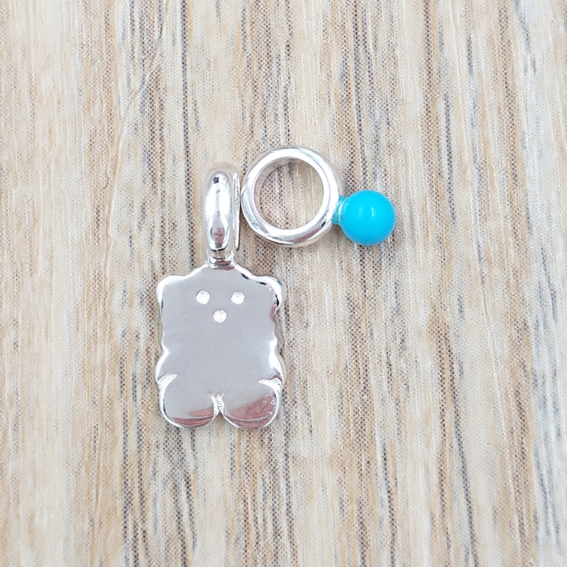 925 Sterling Silver pendants Pack Of Silver And Howlite Bear Pendants Fits European bear Jewelry Style Gift 912784540
925 Sterling Silver pendants Pack Of Silver And Howlite Bear Pendants Fits European bear Jewelry Style Gift 912784540