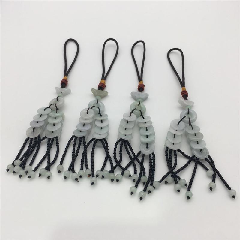 Keychains Wholesale 2PCS Natural Jadestone Peace Buckle Shape Handmade Key Chain&bag Decoration
Keychains Wholesale 2PCS Natural Jadestone Peace Buckle Shape Handmade Key Chain&bag Decoration