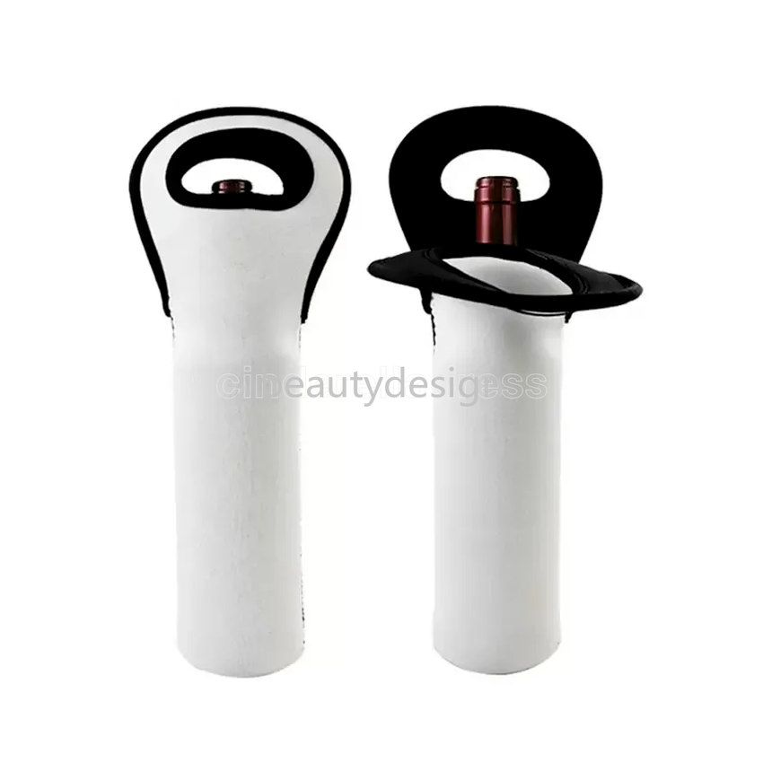 Sublimation Wine bottle handle Bag Neoprene Can Koozies Blank white Rubber Advertising Gift promotion Semi-finished for gifts EE
Sublimation Wine bottle handle Bag Neoprene Can Koozies Blank white Rubber Advertising Gift promotion Semi-finished for gifts EE