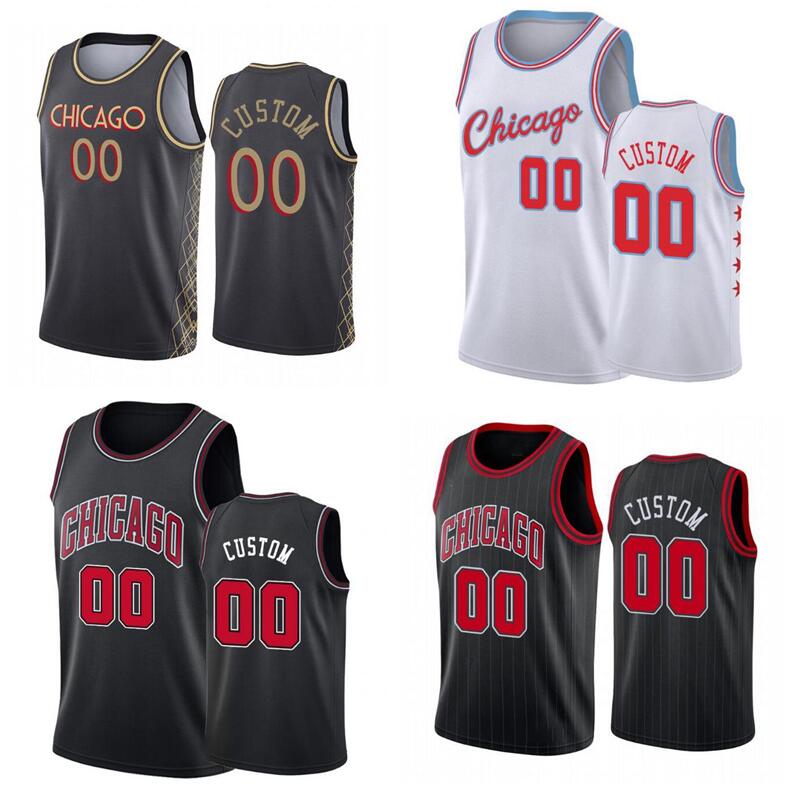 Custom Basketball Jerseys Men women youth S-6XL Chicago Bulls 8 Lavine 9 Vucevic 33 Pippen 91 Rodman Any name and number Swingman city Jersey, Black;red
Custom Basketball Jerseys Men women youth S-6XL Chicago Bulls 8 Lavine 9 Vucevic 33 Pippen 91 Rodman Any name and number Swingman city Jersey, Black;red