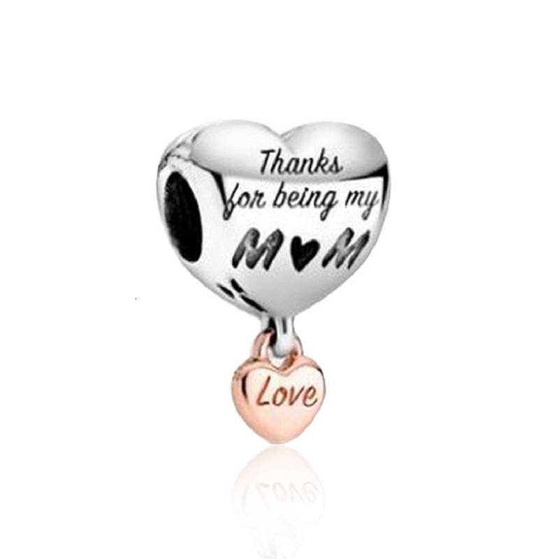 2020 Spring New 925 Sterling Silver beads Mother's Day Love Charm Fit Original Pandora bracelets Women Diy jewelry CMS2013
2020 Spring New 925 Sterling Silver beads Mother's Day Love Charm Fit Original Pandora bracelets Women Diy jewelry CMS2013