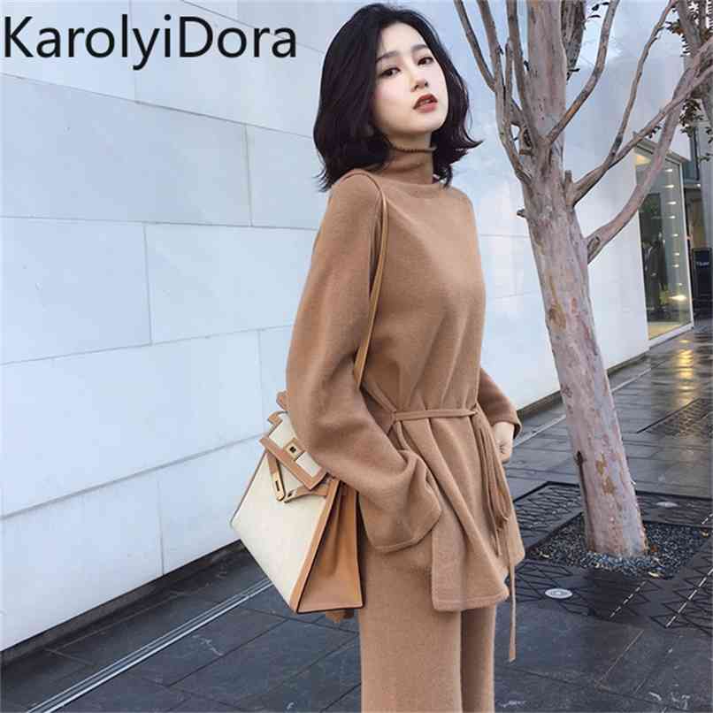 Women's suit winter knitted women 2 piece set solid color turtleneck sweater pants pullover sets 210520, Gray
Women's suit winter knitted women 2 piece set solid color turtleneck sweater pants pullover sets 210520, Gray