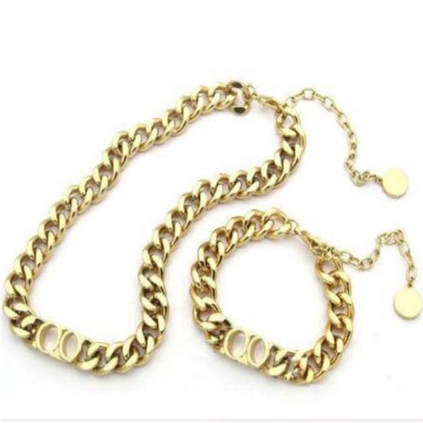 Fashion stainless steel letter 14k gold cuban link chain necklace choker bracelet for mens and women lovers gift hip hop jewelry With BOX, Golden;silver
Fashion stainless steel letter 14k gold cuban link chain necklace choker bracelet for mens and women lovers gift hip hop jewelry With BOX, Golden;silver
