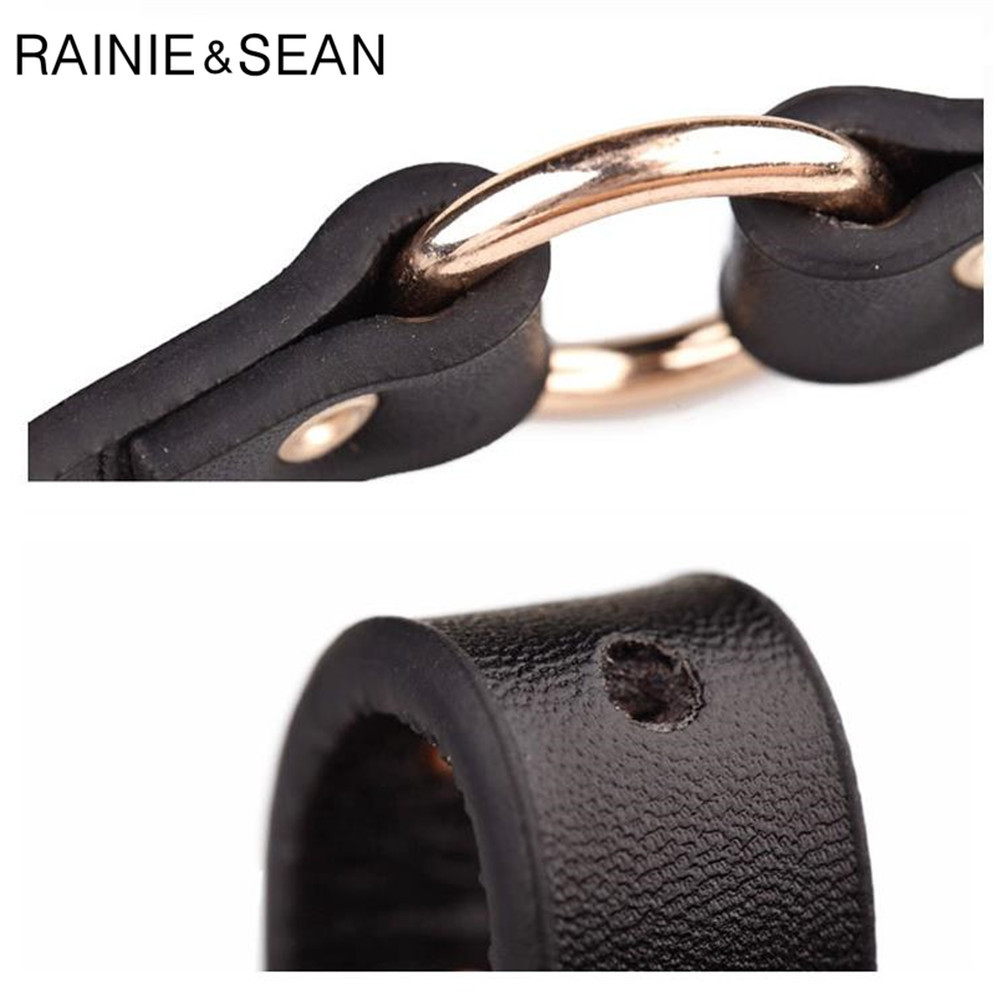 RAINIE SEAN Punk Rock Belts for Women Black Rivet Women Belt Streetwear Thin Extra Long 190cm Ladies Pin Buckle Leather Belt 210325