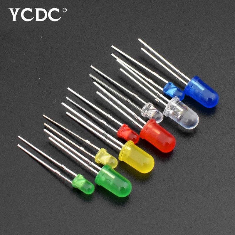 100pcs /lot LED Diode 3mm 5mm Emitting Kit White Green Red Blue Yellow DIY Light F5 F3 Bright Clear Bulbs
100pcs /lot LED Diode 3mm 5mm Emitting Kit White Green Red Blue Yellow DIY Light F5 F3 Bright Clear Bulbs
