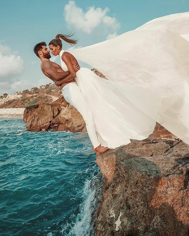 Simple Beach Wedding Dress 2022 Sexy Backless A Line Ivory Chiffon Bridal Gowns High Neck Long Dress Formal Party Vestido De Noiva Mariage