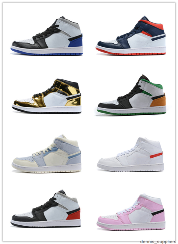 Casual 1s Basketball Shoes Mens&Womens Liquid gold Runner Sports Sneakers White blue and black toes Man Mid top Trainers 36-45
Casual 1s Basketball Shoes Mens&Womens Liquid gold Runner Sports Sneakers White blue and black toes Man Mid top Trainers 36-45