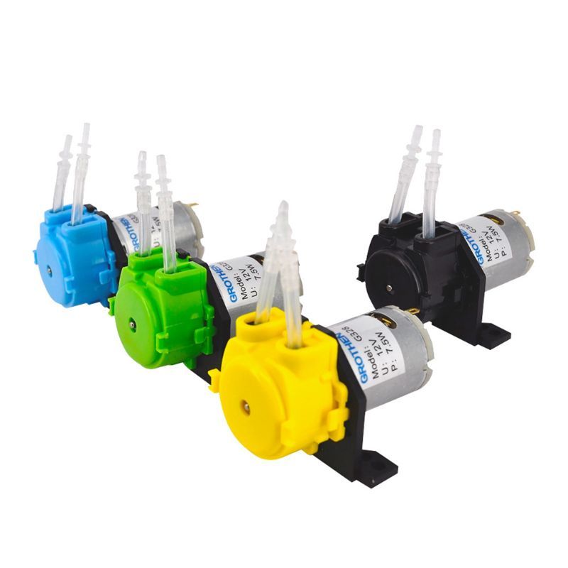 12V Peristaltic Diy Aquarium Chemical dosing pump Tube head