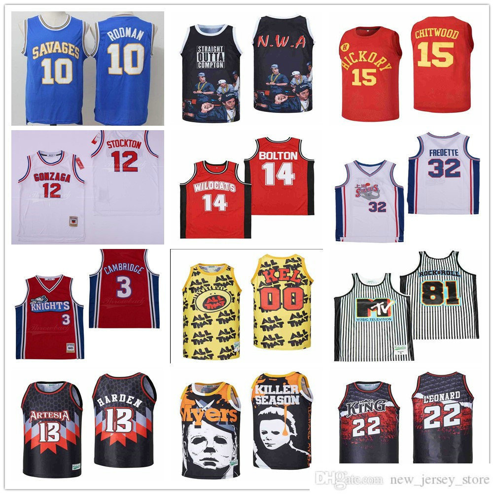 NCAA Stitched Movie Basketball Jerseys 15 Jimmy Chitwood 12 John Stockton 22 Kawhi leonard black alternae 00 Kel all that all over again lil bow la knights jersey, As picture men size s-xxl
NCAA Stitched Movie Basketball Jerseys 15 Jimmy Chitwood 12 John Stockton 22 Kawhi leonard black alternae 00 Kel all that all over again lil bow la knights jersey, As picture men size s-xxl