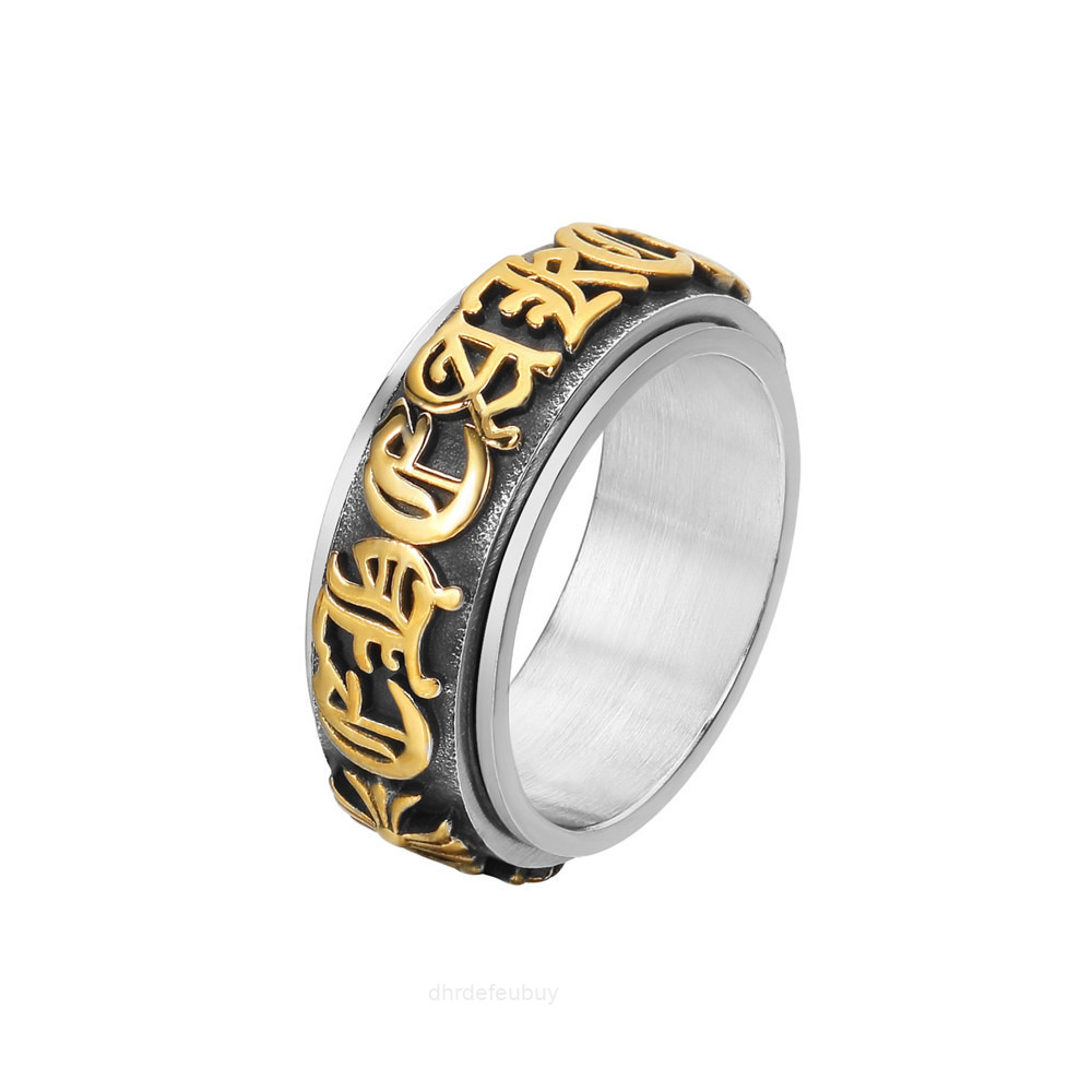 2022 New Chrome Rings Personalized Fashion Ring Rotatable Stainless Steel Hearts Send Boyfriend Yc8w Men's Trend Masculine Handsome
2022 New Chrome Rings Personalized Fashion Ring Rotatable Stainless Steel Hearts Send Boyfriend Yc8w Men's Trend Masculine Handsome