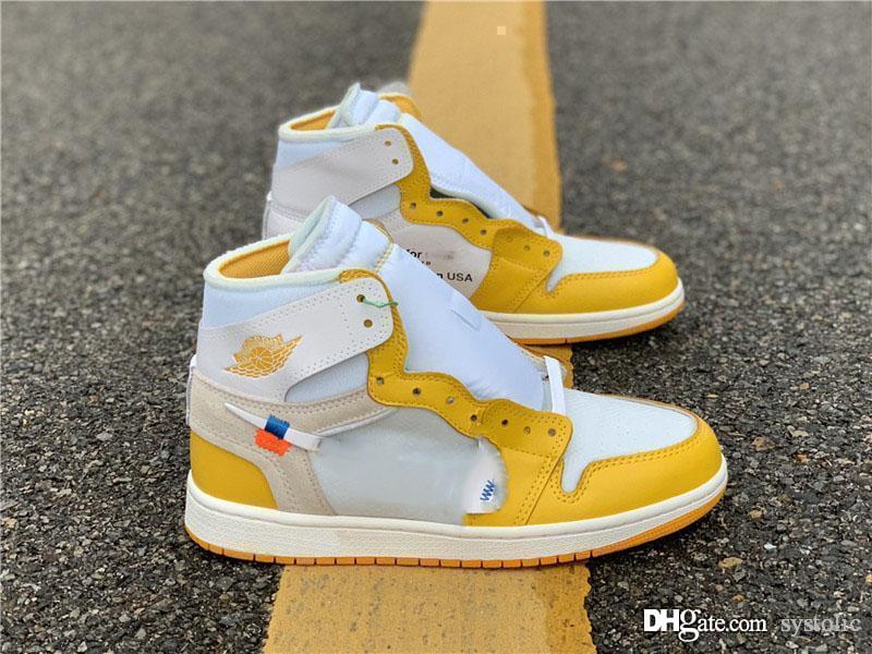 Jumpman 1 Authentic White OG Canary Yellow Chicago UNC Powder Blue 1S Men Women Shoes Sports Sneakers With box
Jumpman 1 Authentic White OG Canary Yellow Chicago UNC Powder Blue 1S Men Women Shoes Sports Sneakers With box