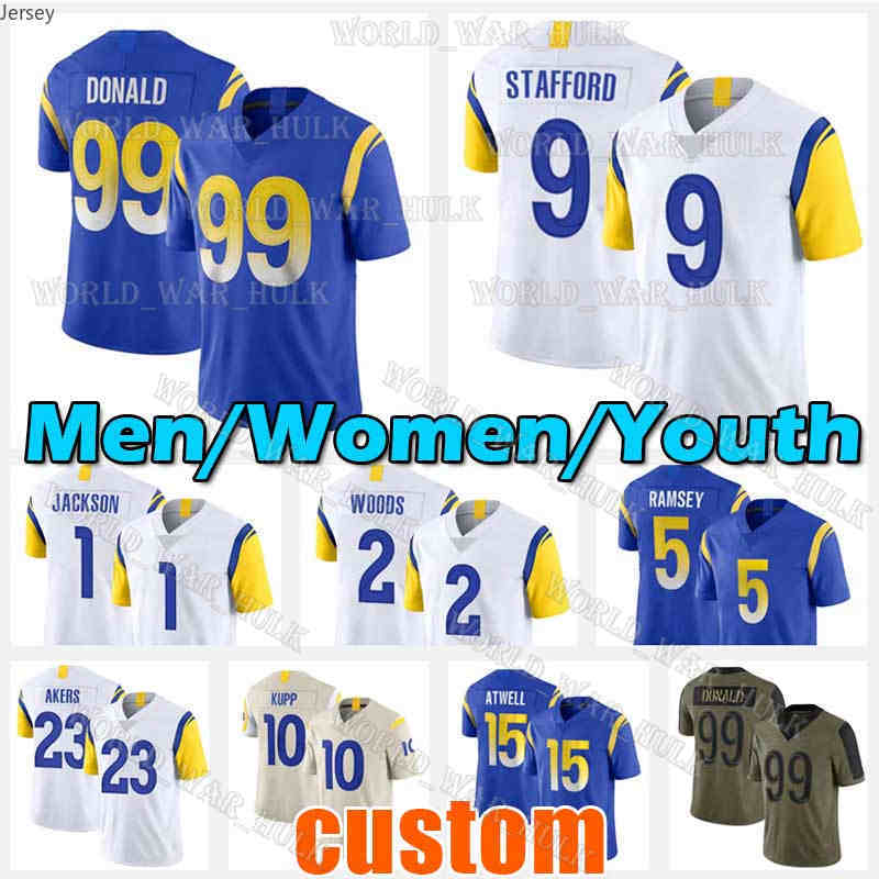 3 Odell Beckham Jr Jersey Los Von Miller Football Angeles Aaron Donald Matthew Stafford Rams's Jalen Ramsey Tutu Atwell Darrell Henders, Black;red
3 Odell Beckham Jr Jersey Los Von Miller Football Angeles Aaron Donald Matthew Stafford Rams's Jalen Ramsey Tutu Atwell Darrell Henders, Black;red