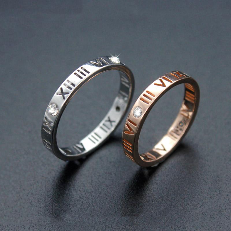 Cluster Rings Couple Wedding Band Ring Stainless Steel Rhinestone Roman Numerals Anniversary Engagement Promise For Women Men
Cluster Rings Couple Wedding Band Ring Stainless Steel Rhinestone Roman Numerals Anniversary Engagement Promise For Women Men
