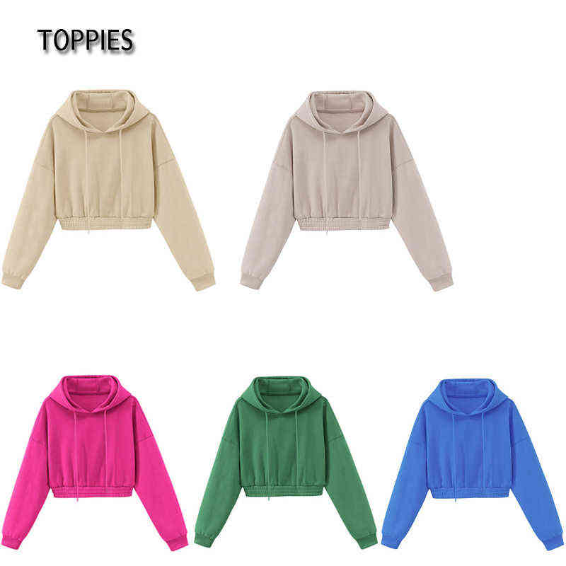 Toppies Autumn Winter women fashion long sleeve Fleece Hooded Sweatshirts + Fleece warm pants Solid color Sportswear 211108