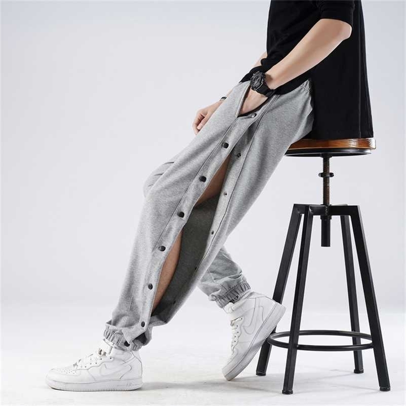 Open-Breasted Guard Men Pants Spring Summer Thin Cotton Elastic Waist Sports Trousers Men Loose Feet Wide Legs Casual Pants 211108, Gray
Open-Breasted Guard Men Pants Spring Summer Thin Cotton Elastic Waist Sports Trousers Men Loose Feet Wide Legs Casual Pants 211108, Gray