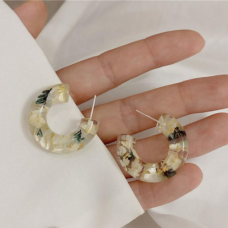 Hoop & Huggie Origin Summer Unique Design C Shape Flower Earrings For Women Girl Exaggeration Resin Plant Wedding Jewellery
Hoop & Huggie Origin Summer Unique Design C Shape Flower Earrings For Women Girl Exaggeration Resin Plant Wedding Jewellery