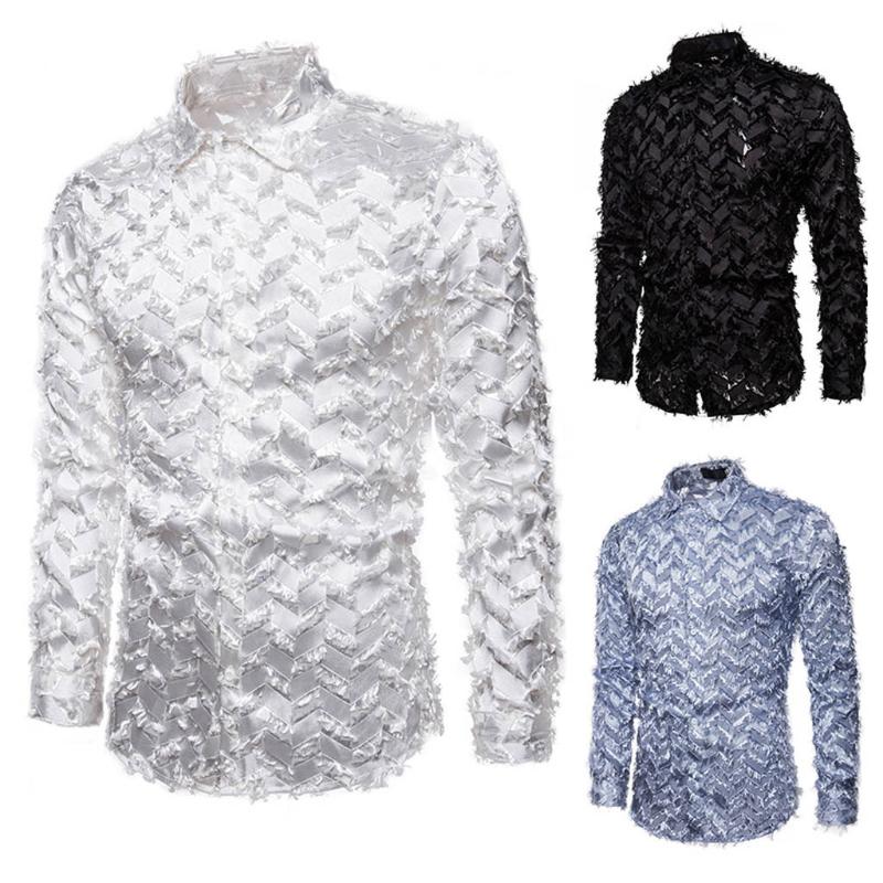 Fashion Men Shirts Vintage Floral Plume Long Sleeve Loose Luxury Designer Man Clothing Black White Casual Men' Dress
Fashion Men Shirts Vintage Floral Plume Long Sleeve Loose Luxury Designer Man Clothing Black White Casual Men' Dress