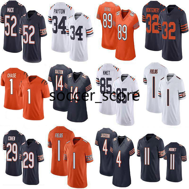 1 Justin Fields 52 Khalil Mack 4 Eddie Jackson Custom Football Jersey Walter Payton Andy Dalton Allen Robinson II David Montgomery Darnell M, Black;red
1 Justin Fields 52 Khalil Mack 4 Eddie Jackson Custom Football Jersey Walter Payton Andy Dalton Allen Robinson II David Montgomery Darnell M, Black;red
