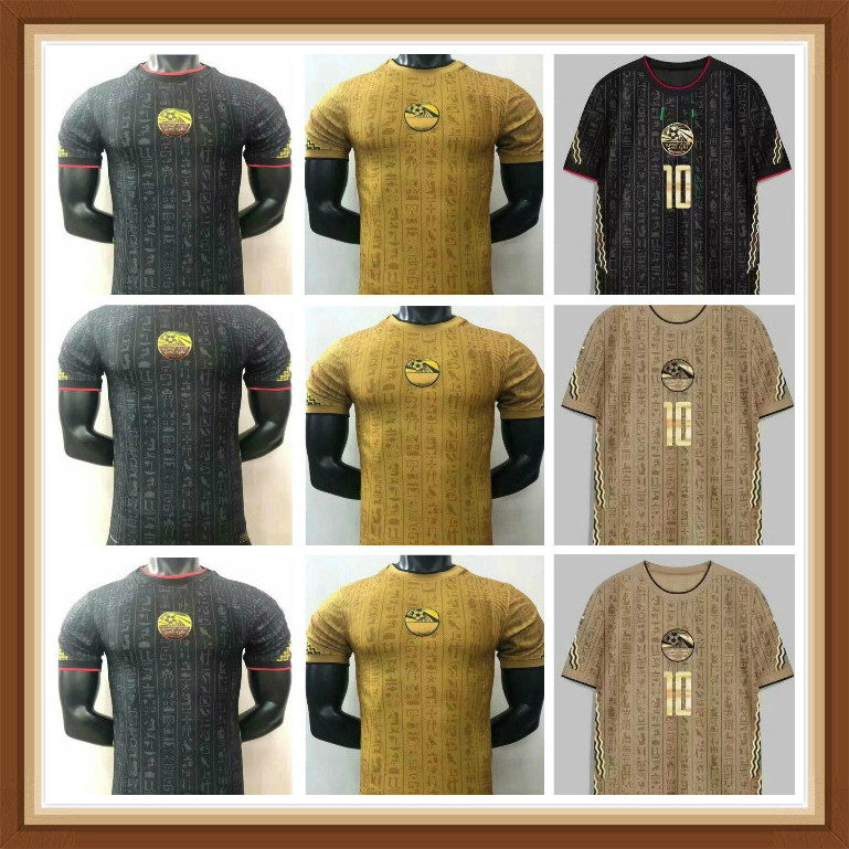 Player Version 21 22 Egypt soccer jersey 2021 2022 national team Home Away M.SALAH football top kits maillot de foot SALAH #10 Camisetas futbol, Gold
Player Version 21 22 Egypt soccer jersey 2021 2022 national team Home Away M.SALAH football top kits maillot de foot SALAH #10 Camisetas futbol, Gold