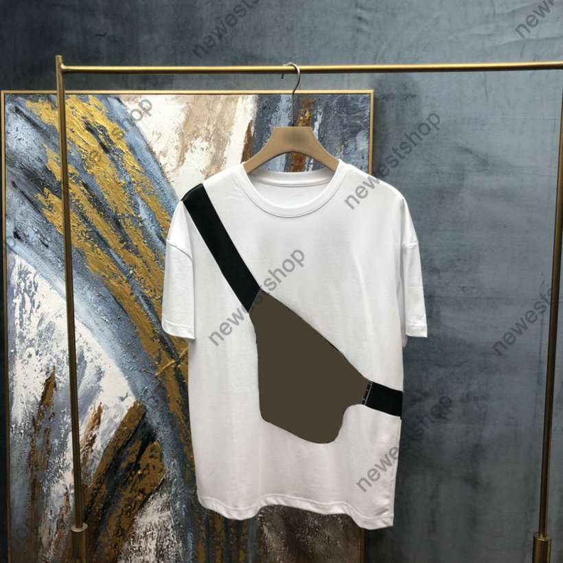 2021 new summer luxury mens Backpack printing T Shirt Fashion Solid Color t shirts hotselling tshirt designer t-shirt Casual tee, White;black
2021 new summer luxury mens Backpack printing T Shirt Fashion Solid Color t shirts hotselling tshirt designer t-shirt Casual tee, White;black
