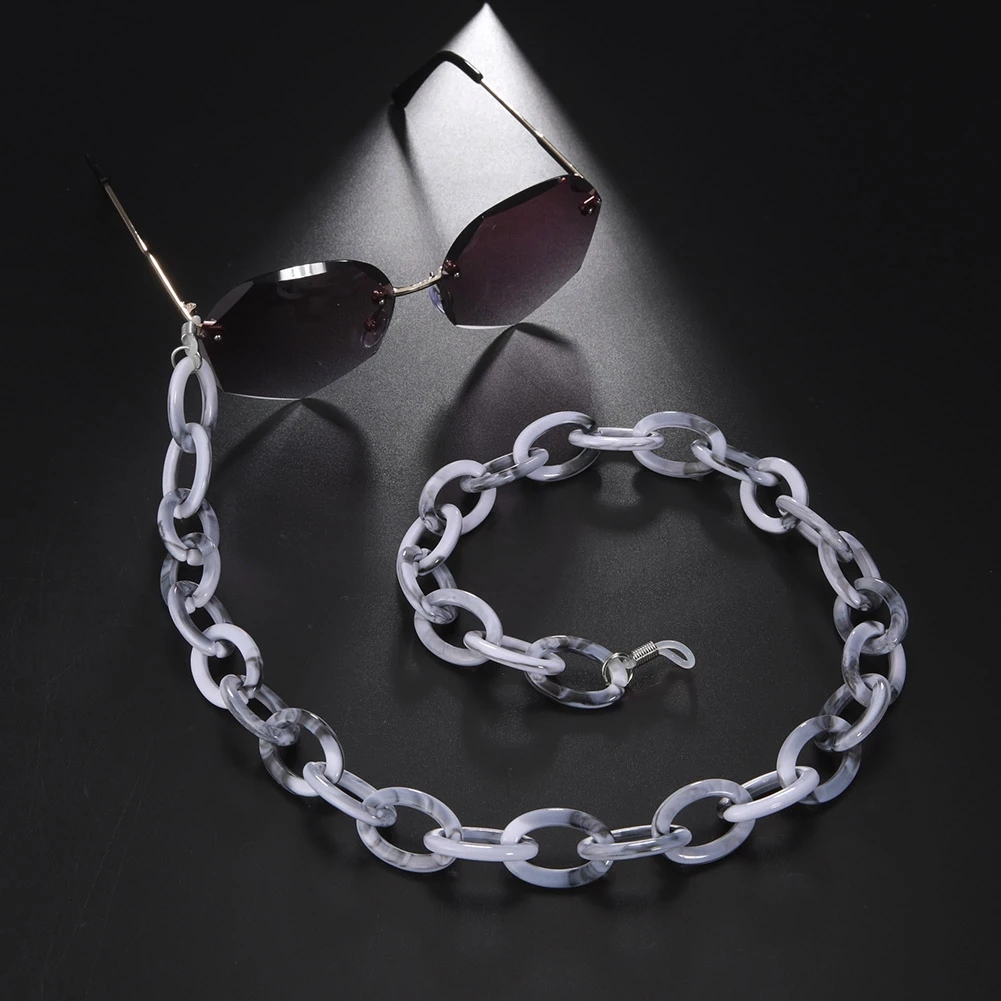 Big Acrylic Eyeglasses Chains Women Men Punk Glasses Chain Sunglasses Strap Cords Mask Necklace Neck Holder Lanyard
Big Acrylic Eyeglasses Chains Women Men Punk Glasses Chain Sunglasses Strap Cords Mask Necklace Neck Holder Lanyard