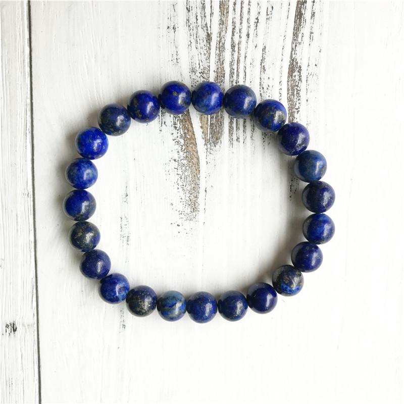 Charm Bracelets Simple Design 6mm Or 8mm Lapis Lazuli Bracelet Wrist Mala Unisex Blue Beads Yoga Jewelry Men's Gift
Charm Bracelets Simple Design 6mm Or 8mm Lapis Lazuli Bracelet Wrist Mala Unisex Blue Beads Yoga Jewelry Men's Gift
