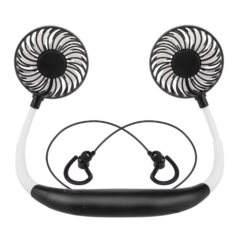 Neck Fan USB Rechargeable With 7 Color LED Mini Neckband Wireless Earphones Mic For All Phones Electric Fans
Neck Fan USB Rechargeable With 7 Color LED Mini Neckband Wireless Earphones Mic For All Phones Electric Fans