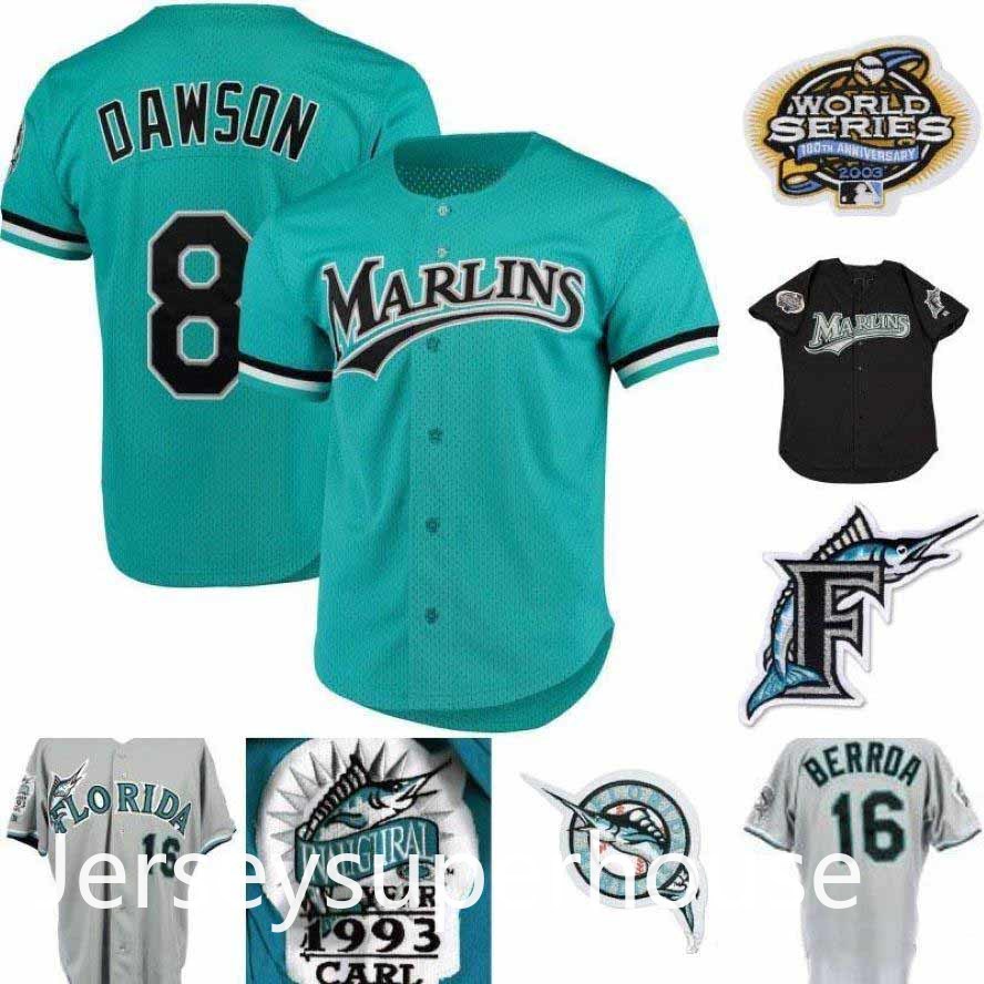 Mens Marlins Jersey 8 Andre Dawson 3 Carl Everett 13 John Boles 16 Geronimo Berroa 31 Mike Piazza 35 Dontrelle Willis Retro Baseball Jerseys, Colour 3
Mens Marlins Jersey 8 Andre Dawson 3 Carl Everett 13 John Boles 16 Geronimo Berroa 31 Mike Piazza 35 Dontrelle Willis Retro Baseball Jerseys, Colour 3