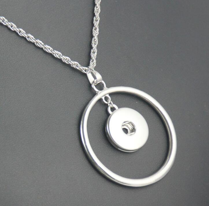 Newest Snap Button Jewelry Necklace Ne202 (Fit 18mm 20mm Snaps ) Ginger snap buttons necklace-P, Silver
Newest Snap Button Jewelry Necklace Ne202 (Fit 18mm 20mm Snaps ) Ginger snap buttons necklace-P, Silver