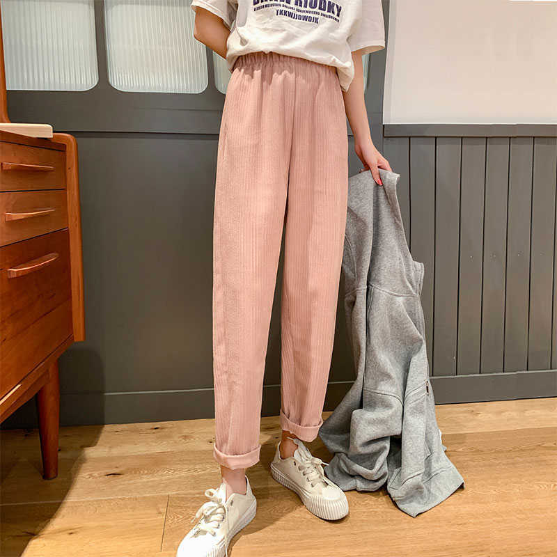 Spring Autumn Korea Fashion Women Elastic Waist Solid Loose Ankle-length Pants All-matched Casual Harem Pants Femme V82 210608, Beige
Spring Autumn Korea Fashion Women Elastic Waist Solid Loose Ankle-length Pants All-matched Casual Harem Pants Femme V82 210608, Beige