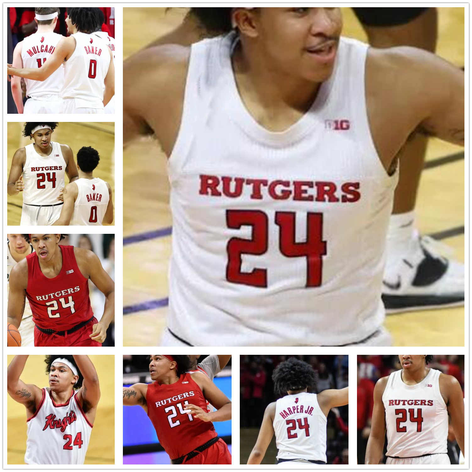 College Rutgers Scarlet Knights Basketball 24 Ron Harper Jr.10 Joey Downes 4 Paul Mulcahy 2 Daniel Lobach custom any name number, Red
College Rutgers Scarlet Knights Basketball 24 Ron Harper Jr.10 Joey Downes 4 Paul Mulcahy 2 Daniel Lobach custom any name number, Red