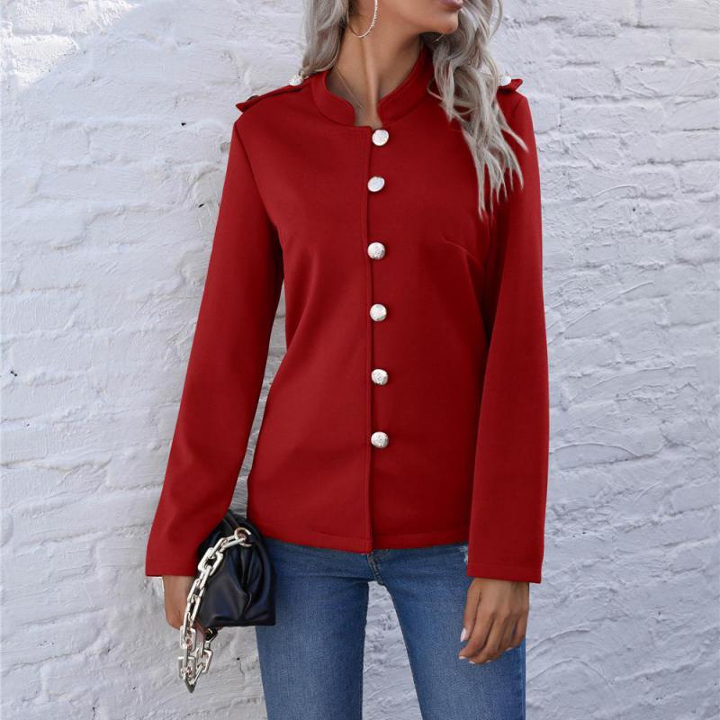 Women Blazer Single Breasted Long Sleeve Ladies Black Coat Fahion Women's Slim Suit Jacket Plus Size 210513