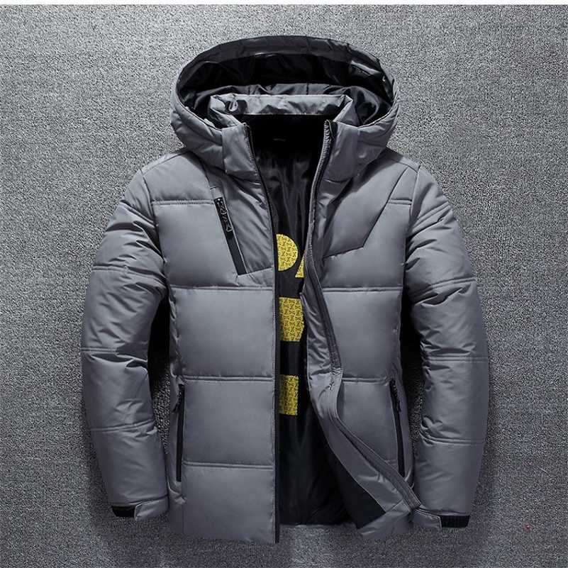 Duck Down Jacket Men Thicken Hooded Long Sleeve Down Zipper Pocket Coat Warm Feather Men Winter Down Jacket Casual Outwear 4XL 211110, Gray
Duck Down Jacket Men Thicken Hooded Long Sleeve Down Zipper Pocket Coat Warm Feather Men Winter Down Jacket Casual Outwear 4XL 211110, Gray