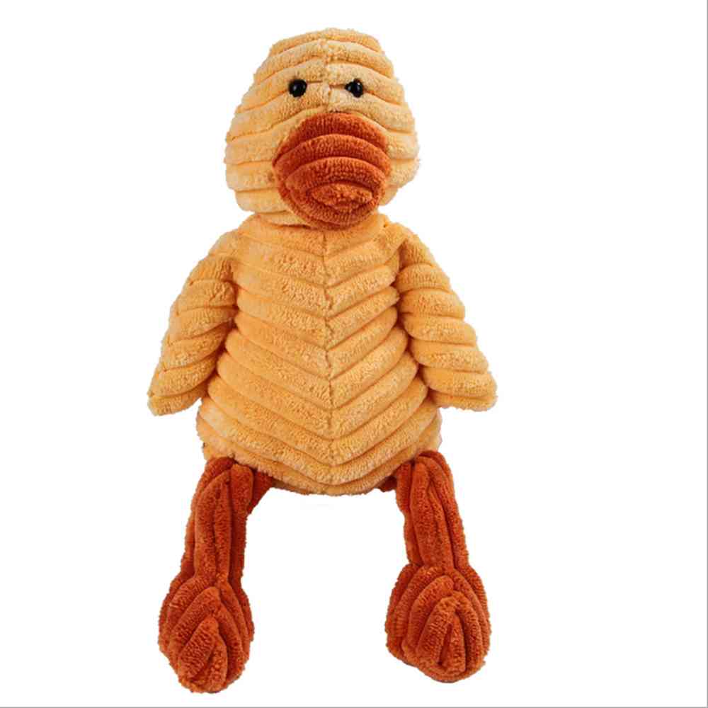 Soft Corduroy Toy Dog Toys For Dogs Animal Shape Plush Pet Puppy Squeaky Chew Bite Resistant Toy Pet Product Pet Toy For Cats