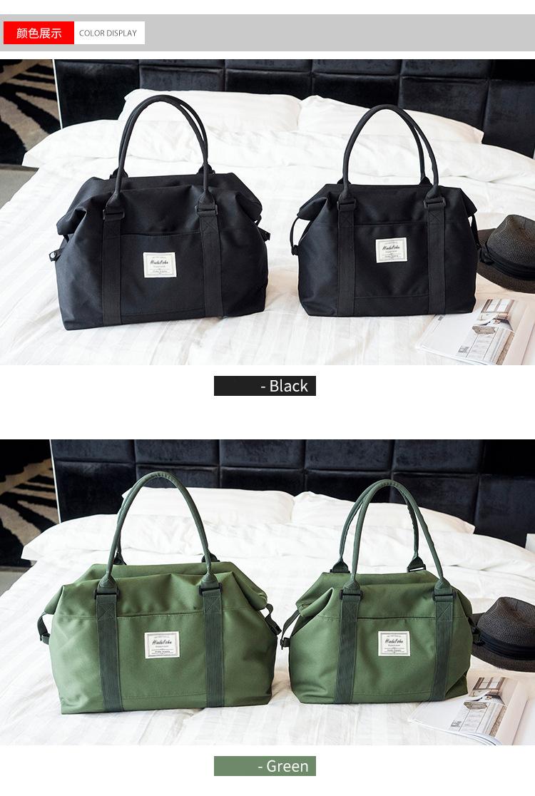 Top Oxford Travel Bag Carry On Luggage Handbag Men Large Duffle Bags Women Weekend Outdoor Shoulder Duffel