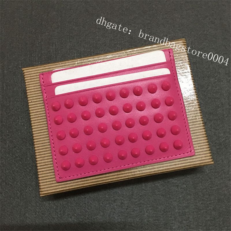 Preppy Style Small package rivet tide Fashion Card Holders Casual business cardholder Unisex the same paragraph Cowhide leather wallet hold, High quality
Preppy Style Small package rivet tide Fashion Card Holders Casual business cardholder Unisex the same paragraph Cowhide leather wallet hold, High quality