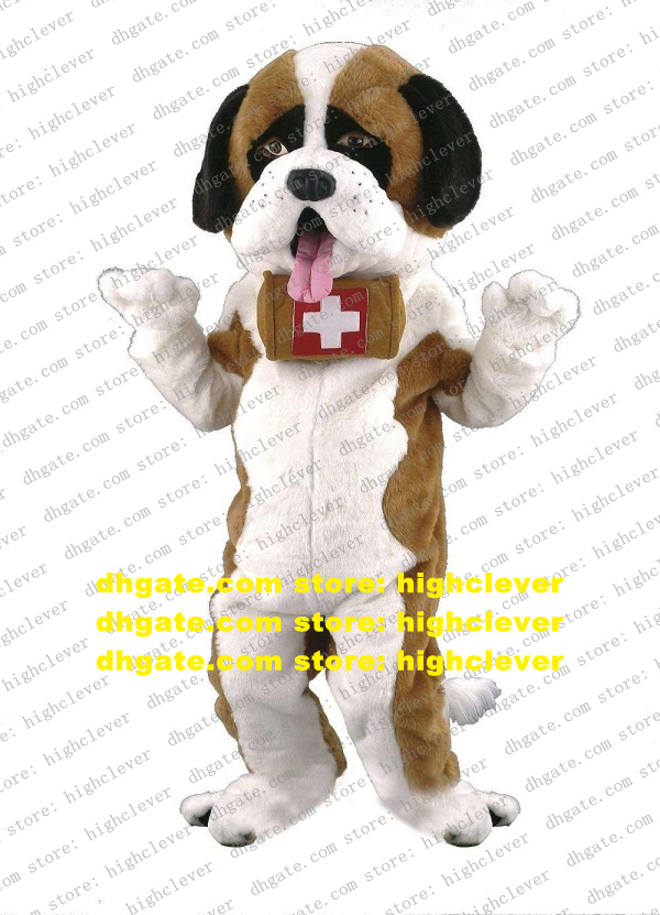 Lovely St.Bernard Dog Mascot Costume Adult Cartoon Character Outfit Suit Annual Symposium Performing Arts zz7601, As in photos
Lovely St.Bernard Dog Mascot Costume Adult Cartoon Character Outfit Suit Annual Symposium Performing Arts zz7601, As in photos