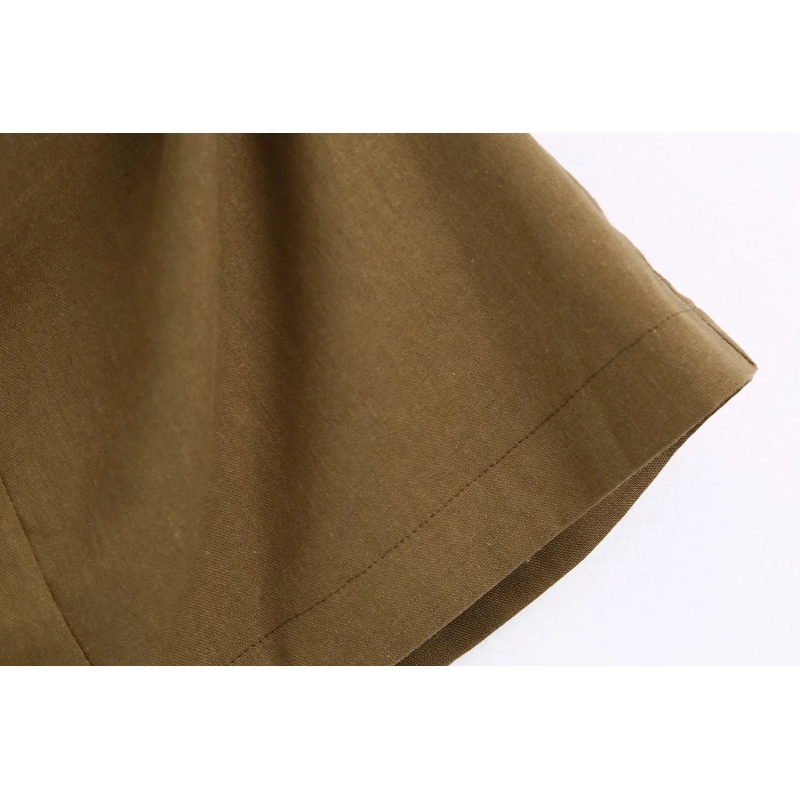 vintage office laydies tailored skirts autumn linen women mini sexy female concise girls straight skirt 210430