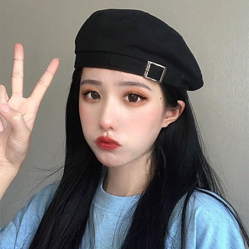 Berets Beret Women's Spring/Summer Thin Japanese Style All-Matching Solid Color Octagonal Cap Internet Retro Artistic Painter, Blue;gray
Berets Beret Women's Spring/Summer Thin Japanese Style All-Matching Solid Color Octagonal Cap Internet Retro Artistic Painter, Blue;gray