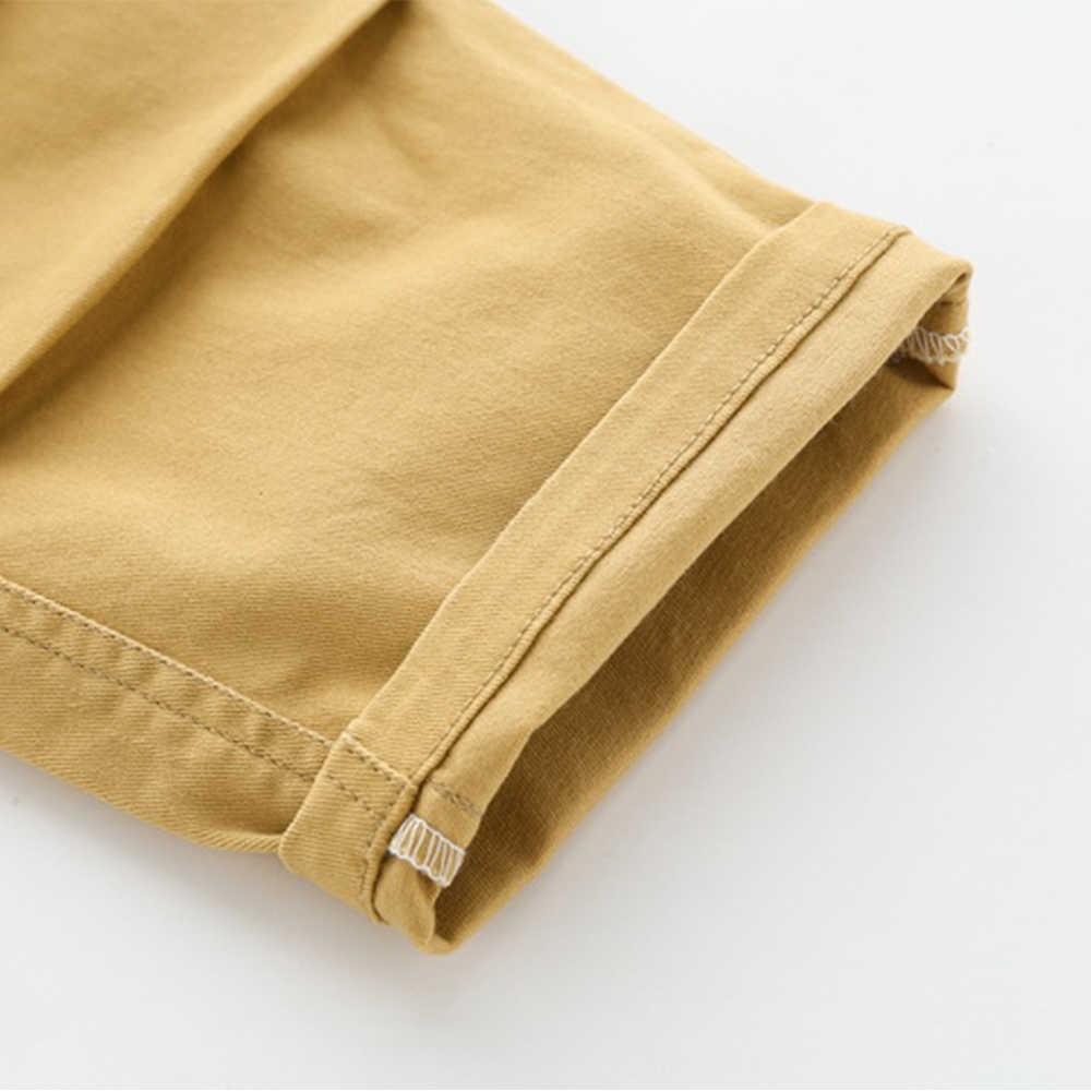 Mudkingdom Toddler Boys Cargo Long-Pants Fashion Solid Elastic-Waist Autumn 210615