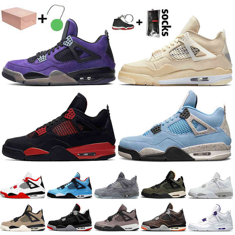 Luxurys Designers Jumpman 4 4s Basketball Shoes With Box Travis Scotts Purple Sail Red Thunder University Blue Starfish Mens Trainers Women, #34 royalty 40-47
Luxurys Designers Jumpman 4 4s Basketball Shoes With Box Travis Scotts Purple Sail Red Thunder University Blue Starfish Mens Trainers Women, #34 royalty 40-47