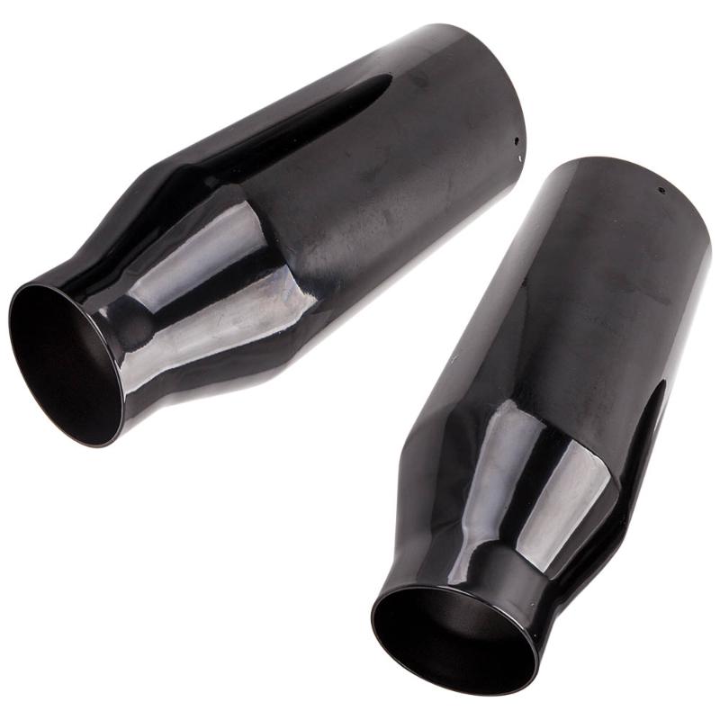 Motorcycle Exhaust System Tip 2.5" Inlet - 4" Outlet-12" Long Black Stainless Steel Weld On 1 Pair
Motorcycle Exhaust System Tip 2.5" Inlet - 4" Outlet-12" Long Black Stainless Steel Weld On 1 Pair