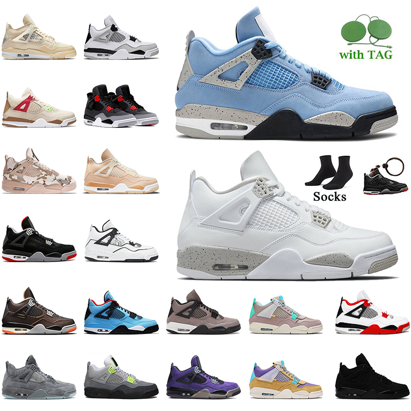 Authentic Fashion Jumpman 4s Mens Basketball Shoes White Oreo University Blue Veterans Day Infrared Taupe Haze Shimmer AJ4 Trainers Women Men Airs Jordan 4 Sneakers, C41 grey 40-47
Authentic Fashion Jumpman 4s Mens Basketball Shoes White Oreo University Blue Veterans Day Infrared Taupe Haze Shimmer AJ4 Trainers Women Men Airs Jordan 4 Sneakers, C41 grey 40-47