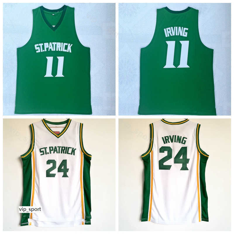 ST Patrick Kyrie Irving Jersey 11 High School College Green White Kyrie Irving Basketball Jersey 24 Uniform Team Breathable University, 24 white
ST Patrick Kyrie Irving Jersey 11 High School College Green White Kyrie Irving Basketball Jersey 24 Uniform Team Breathable University, 24 white