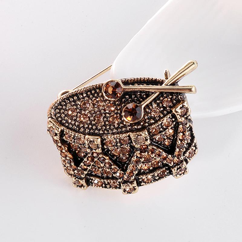Pins, Brooches Drum Set Brooch Rhinestone Corsage Collar Suit Pin Men And Ladies Fashion Jewelry Gift
Pins, Brooches Drum Set Brooch Rhinestone Corsage Collar Suit Pin Men And Ladies Fashion Jewelry Gift